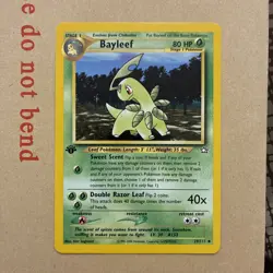 Pokemon TCG Bayleef Neo Genesis 1st Edition Uncommon 29/111 - Near Mint NM - Image 2