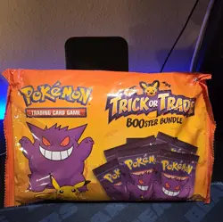 Pokemon Trick or Trade Booster Bundle 40 Pack TCG Gengar Pikachu 2022 Sealed - Image 1