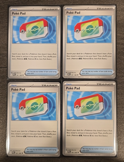 4x Poke Pad 081/088 Playset NM Perfect Order Pokemon ME03 - Image 1