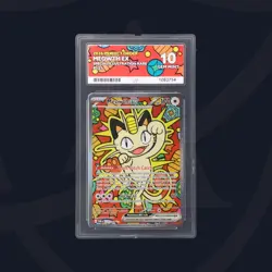 Pokemon TCG ACE 10 Meowth ex SIR 121/088 Perfect Order - psa 10 potential - Image 3
