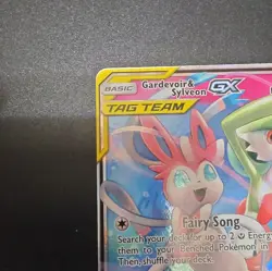 The Pokemon Company Pokemon TCG Gardevoir & Sylveon GX Holo Ultra Rare 130/214 - Image 3