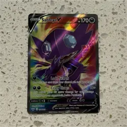 Pokemon Sableye V Ultra Rare Full Art Holo 194/202 Sword & Shield English NM - Image 1