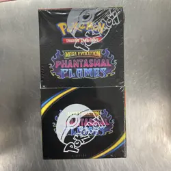 Pokemon PHANTASMAL FLAMES Half Booster Box (18 Packs) - Sealed POST TODAY! - Image 1