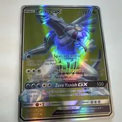 Pokemon Palkia GX Full Art Ultra Rare Holo 147/156 Sm-Ultra Prism 180 HP English - Image 1