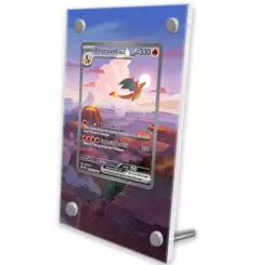 Charizard ex 199/165 - Pokemon Extended Artwork Protective Display Case - Image 1