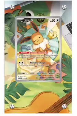 Eevee SVP PROMO 173 - Pokemon Extended Artwork Protective Display Case - Image 2
