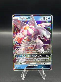 Palkia GX 101/156 Pokemon TCG Sun & Moon Ultra Prism Full Art Rare NM - Image 1