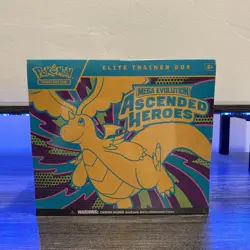 Pokemon TCG Ascended Heroes ETB Factory Sealed Box New! #8 small tear - Image 1
