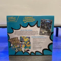 Pokemon TCG Ascended Heroes ETB Factory Sealed Box New! #8 small tear - Image 2