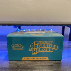 Pokemon TCG Ascended Heroes ETB Factory Sealed Box New! #8 small tear - Image 5