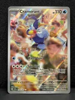 Pokemon TCG Cramorant - 176/167 - Illustration Rare - Twilight Masquerade NM/M - Image 1