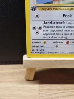 Pokemon 2000 WOTC 1st Edition Gym Challenge Koga's Pidgey 80/132 - Excellent - Image 5