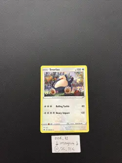 Pokemon Sword & Shield - Snorlax - 140/202 - Non Holo Rare - M/NM - Image 2