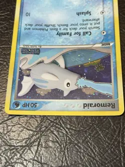 Remoraid 71/115 Holo Unseen Forces Stamped Pokemon 2005 - Image 4
