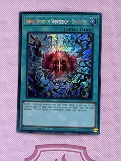 Yugioh Sinful Spoils of Subversion - Snake-Eye MP24-EN104 - Image 2