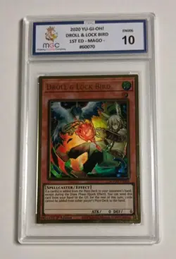 Droll & Lock Bird 1st Edition YU-GI-OH! MGC 10 MAGO-EN006 2020 - Image 1