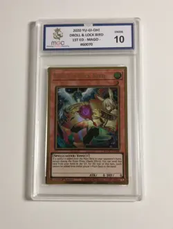 Droll & Lock Bird 1st Edition YU-GI-OH! MGC 10 MAGO-EN006 2020 - Image 2