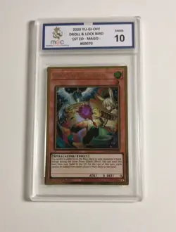 Droll & Lock Bird 1st Edition YU-GI-OH! MGC 10 MAGO-EN006 2020 - Image 3