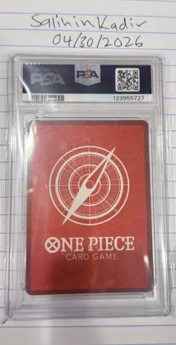 Bandai Nami OP11-041 Leader Alt Art Foil Special PSA 10 One Piece CCG EN 2025 - Image 2