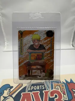 SEALED 2025 Kayou Naruto Uzumaki PSA Magazine Promo Card NRSA-PR-003 - Image 2