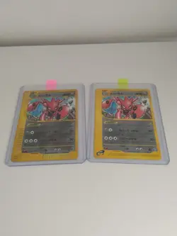 Pokemon Japanese 2 Cards Card 074 + 075/087 Scizor No.212 Wind From The Sea EX - Image 1