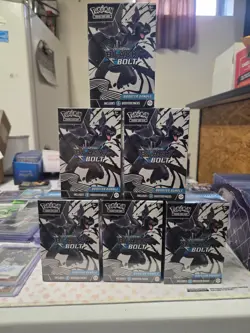LOT OF 6 Pokemon TCG Black Bolt Booster Bundles NEW SEALED - Image 1