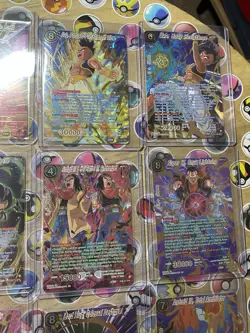 Dragon Ball Z TCG! 16 cards total All SPR’s Multiple Sets! Holo Artworks NM! 🖤 - Image 3