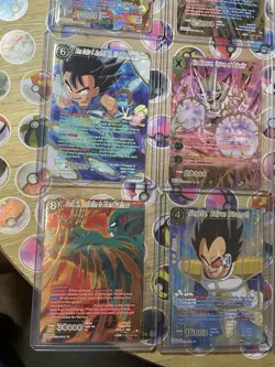 Dragon Ball Z TCG! 16 cards total All SPR’s Multiple Sets! Holo Artworks NM! 🖤 - Image 4