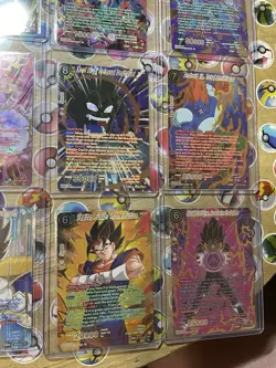 Dragon Ball Z TCG! 16 cards total All SPR’s Multiple Sets! Holo Artworks NM! 🖤 - Image 5