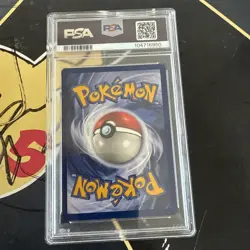 PSA 9 Vintage Machoke 34/102 Base Set Pokemon Card WOTC 1999-2000 4th Print - Image 2