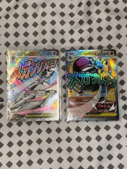 Mega Gardevoir Ex 032 And Mega Lucario Ex 033 Ascended Heroes Promo Card Pokemon - Image 1