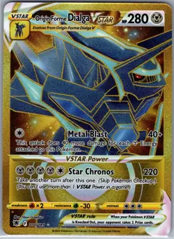 Origin Forme Dialga VSTAR - (Secret) 210/189 Astral Radiance - Pokemon Card - NM - Image 1