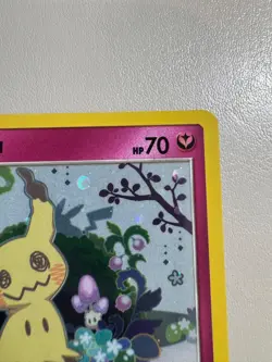 Pokemon 2019 Mimikyu SM163 Sun & Moon Black Star Promo Holo Card Near Mint - Image 5