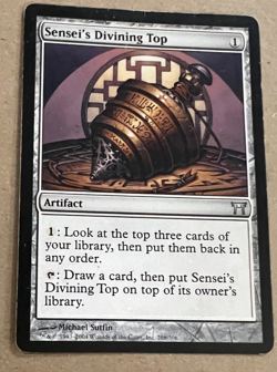 Sensei's Divining Top - Champions of Kamigawa - MTG - Magic the Gathering - Image 2
