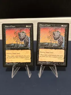 MTG - Magic The Gathering - Rain Of Tears X 2 - Tempest - NP/NM! - Image 1
