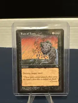 MTG - Magic The Gathering - Rain Of Tears X 2 - Tempest - NP/NM! - Image 3