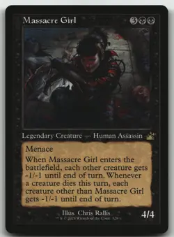 Massacre Girl (Retro Frame) R Ravnica Remastered 328 LP - Image 1