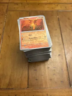 Pokemon TCG Bulk Lot 250+ Cards – Twilight Masquerade Set 167 – Holos Included - Image 1