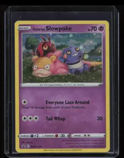 Galarian Slowpoke SWSH126 - Cosmos Holo Sword & Shield Promo Pokemon Card - NM/M - Image 1