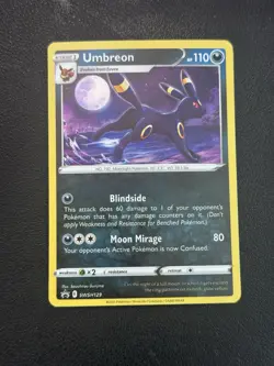 Umbreon SWSH129 SWSH: Sword & Shield Promo Holo Rare NM Pokemon TCG - Image 1
