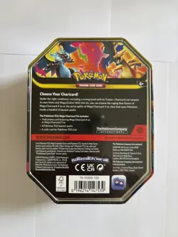 Pokemon TCG - Mega Charizard Y Ex Tin - Brand New & Sealed - Image 2
