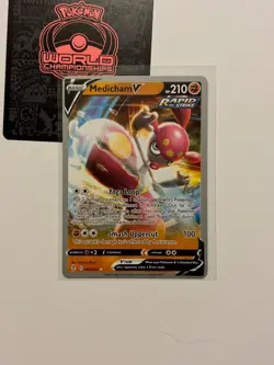 Medicham V 083/203 2022 Pokemon World Championships Evolving Skies Variant C - Image 1