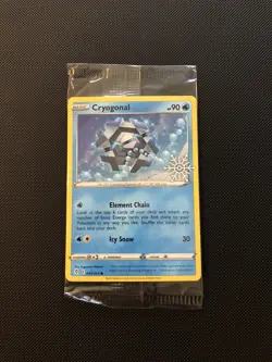 Sealed Holo Cryogonal 043/203 2023 Holiday Advent Calendar Pokemon snowflake - Image 1