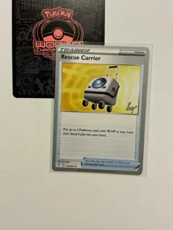 Rescue Carrier 154/203 2022 Pokemon World Championships Evolving Skies Variant F - Image 1