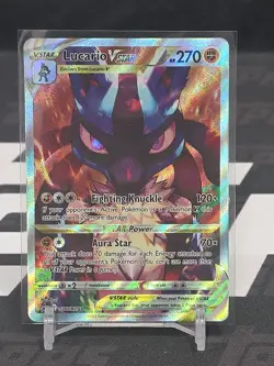 Lucario VSTAR SWSH291 Pokemon Promos Holo Pokemon TCG Crown Zenith - Image 1
