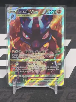 Lucario VSTAR SWSH291 Pokemon Promos Holo Pokemon TCG Crown Zenith - Image 2