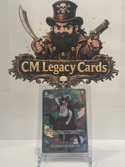 ONE PIECE Dracule Mihawk (SP Alt Art) OP12-030 SR The Azure Sea's Seven Japanese - Image 1