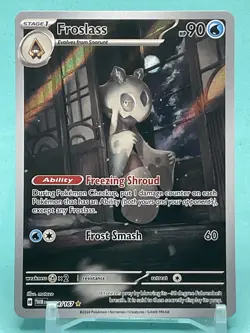 Froslass 174/167 SV06: Twilight Masquerade Illustration Rare Pokemon Card NM - Image 1