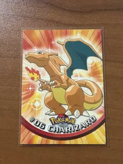 Charizard #06 Topps Series 1 1999 TV Animation Pokemon Card Near Mint NM - Image 1