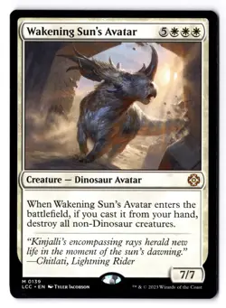 Wakening Sun's Avatar NM* The Lost Caverns Of Ixalan Commander 0139 -UnltdCards - Image 1